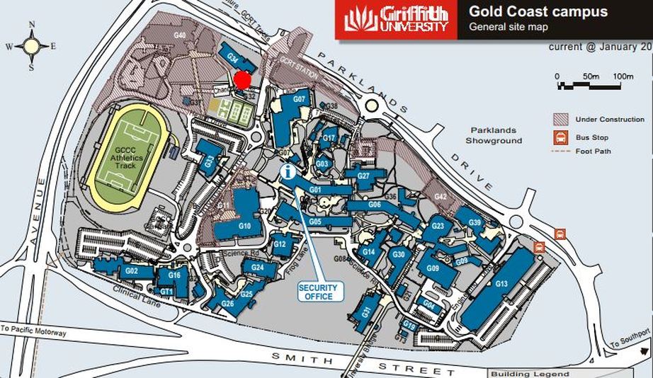 griffith uni gold coast map Griffith University Lectures griffith uni gold coast map